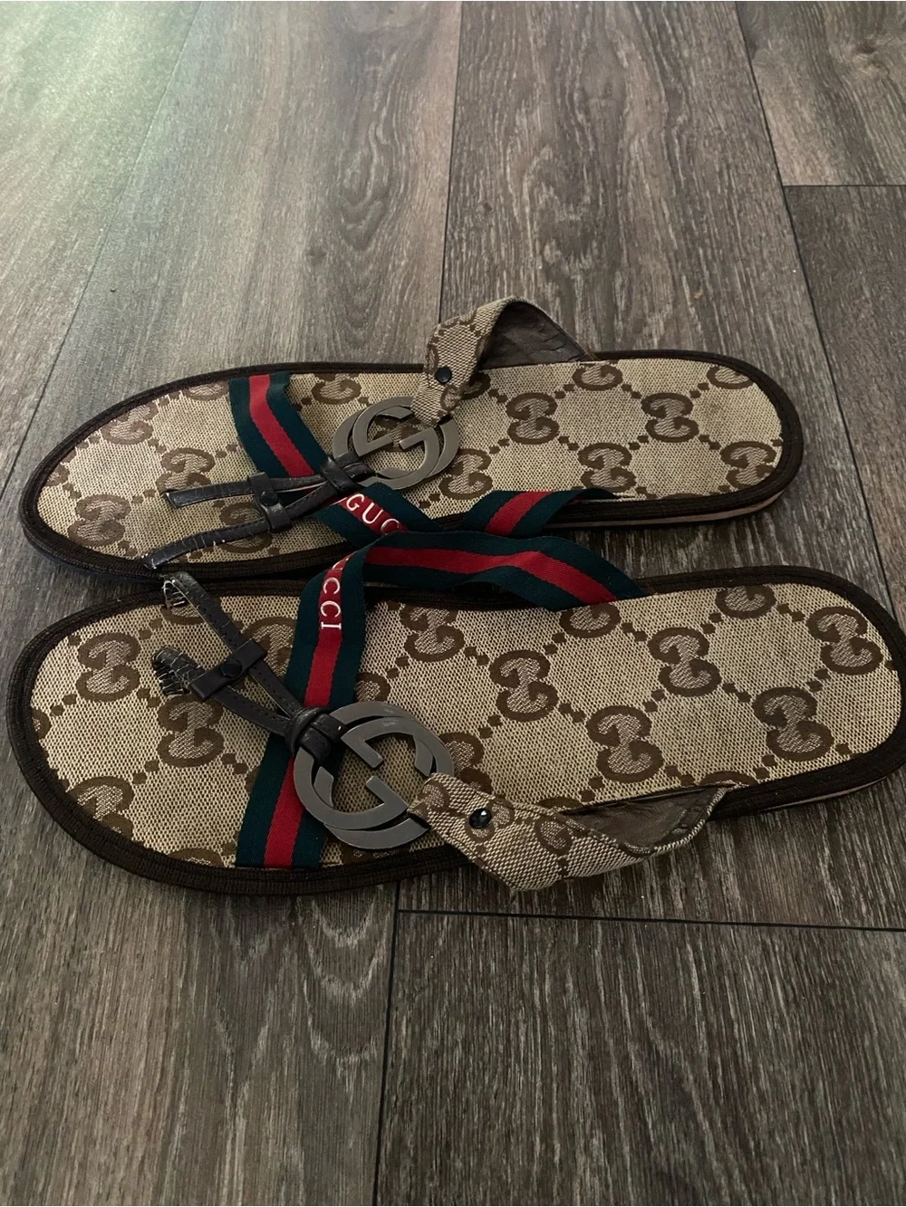 Luxury Designer-Inspired  Thong Sandals For Men